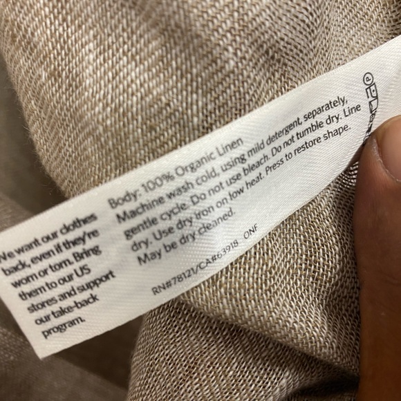 Brand new Eileen Fisher linen open cardigan - Picture 5 of 5